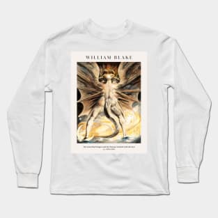 William Blake - The Great Red Dragon and the Woman with the Sun Long Sleeve T-Shirt